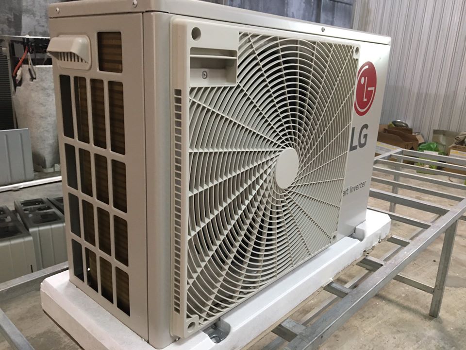 LG Air Conditioner Coating
